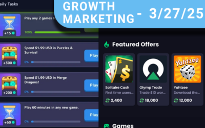 Growth Marketing Roundtable on Rewarded UA Services